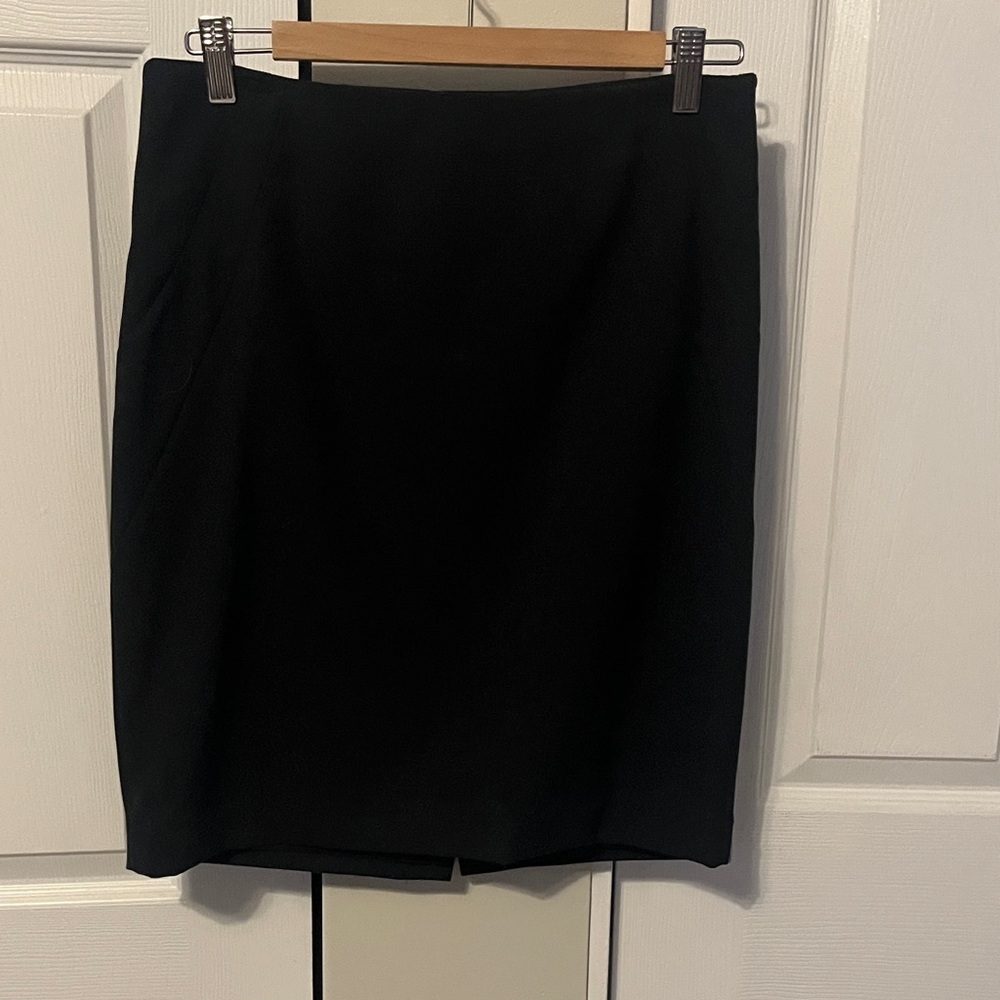 The Limited Sleek Black Pencil Skirt